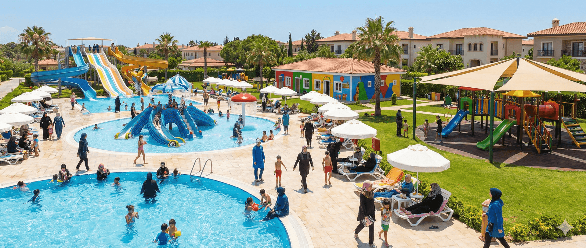 halal hotel aquapark and kids pool